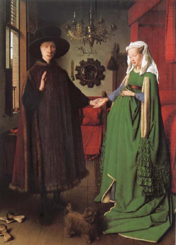 Jan Van Eyck Betrothal of the Arnolfinis china oil painting image